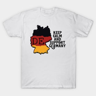 Keep Calm And Support Germany T-Shirt